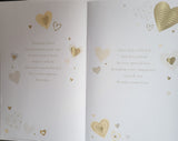 Husband Anniversary - Large 8 Page Traditional heart