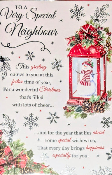 Neighbour Christmas - Traditional Lantern & Words