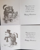 Box Of 22 Christmas Cards - Cute