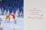 Special Couple Christmas - Large Snowman & Deer