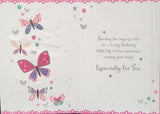 Friend Birthday - Traditional Butterfly (wishing)