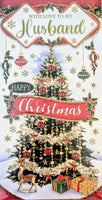 Husband Christmas - Slim Traditional Tree