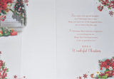 Open Christmas - Traditional Stairs & Flowers