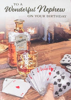 Nephew Birthday - Whiskey & Cards