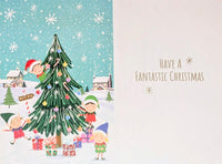 From Our House To Your House Christmas - Cute Elves & Tree