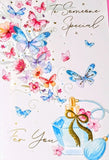 Someone Special Birthday - Traditional Butterflies & Perfume