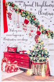 Neighbours Christmas - Traditional Stocking & Stairs