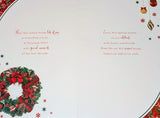 To Both Of You Christmas - Large 8 page Wreath