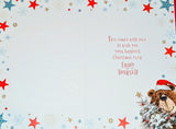 Grandad Christmas - Cute Bear With Tree