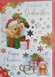 Godmother Christmas - Cute Bear In Green Box