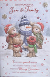 Son & Family Christmas - Cute