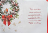 Daughter & Partner Christmas - Large Traditional Robin