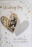 Wedding Day - Traditional heart