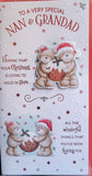 Nan & Grandad Christmas - Slim Cute Gift Boxes
