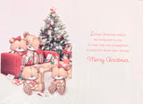 Grandma & Grandad Christmas - Cute Bears On Sofa
