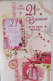 21 Birthday Female - With Keepsake