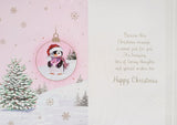 Daughter Christmas - Cute pink penguin