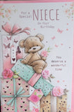Niece Birthday - Bear lay down