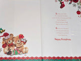 Niece & Partner Christmas - Cute Bears With Gifts