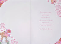 Get Well Soon - Cute Flowers & Envelope