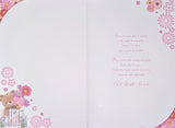 Get Well Soon - Cute Flowers & Envelope