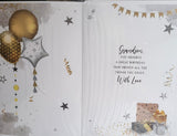Grandson Birthday - Balloons and boxes