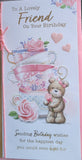Friend Birthday - Slim Cute Teacups