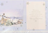 Friends Christmas - Traditional Snowy Scene Greetings