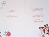 Friend Christmas - Traditional Gift Box Words