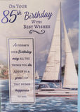 85 male Birthday - Boats