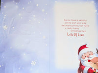 Great Grandson Christmas - Santa & Rudolph