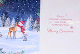 To All Of You Christmas - Large Snowman & Deer