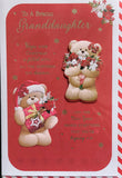 Granddaughter Christmas - Cute 2 Bears