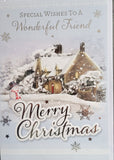 Friend Christmas - Winter scene (merry)