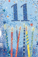 11 Boy Birthday - Candles