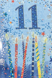 11 Boy Birthday - Candles