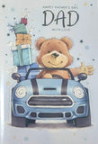 Father's Day Dad - Large Cute Car