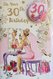 30  Birthday Female - Badged