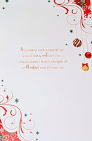 To Both Of You Christmas - Large 8 page Wreath