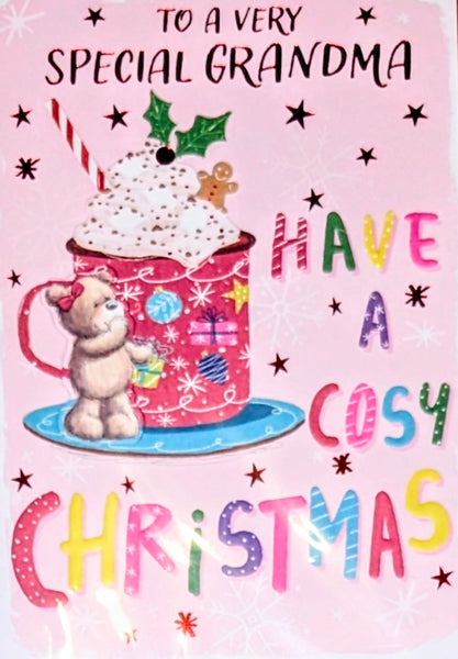 Grandma Christmas - Cute Hot Chocolate