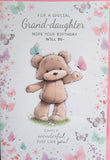 Granddaughter Birthday - brown bear