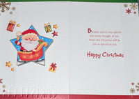 Daddy From Little Boy - Santa Blue Star