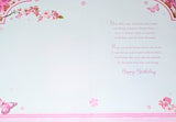 Someone Special Birthday - Traditional Pink & Gold Butterflies