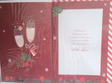 Daughter & Fiance Christmas - Traditional Couple