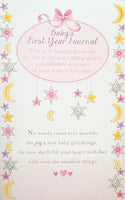 Baby Girl - Large 8 Page Baby Journal