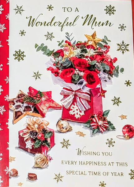 Mum Christmas - Traditional Flowers Wonderful