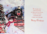 Great Grandson Christmas - Traditional Train & Snowman