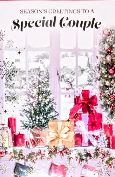Special Couple Christmas - Traditional Window & Gifts