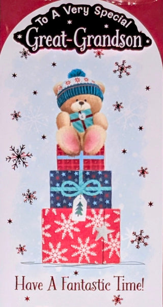 Great Grandson Christmas - Slim Cute Gift Boxes