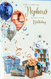 Nephew Birthday - Gift Boxes & Balloons